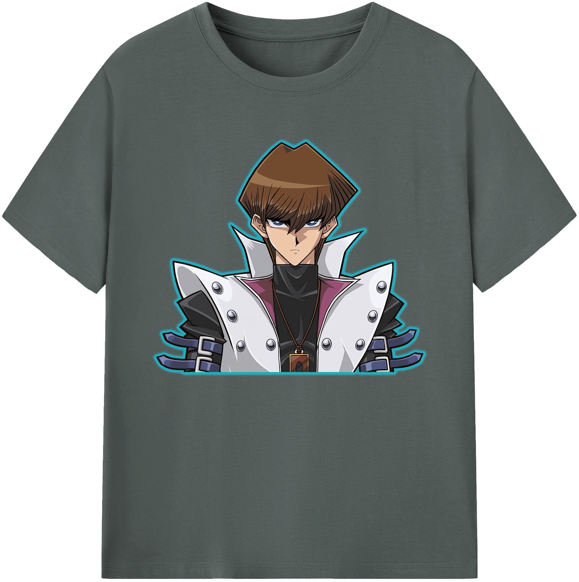 遊☆戯☆王 Yu-Gi-Oh! 綿100％ メンズ半袖Tシャツ｜肌触りやわらか＆通気性